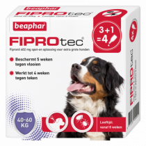 Beaphar fiprodog 40-60kg 3 pipetten